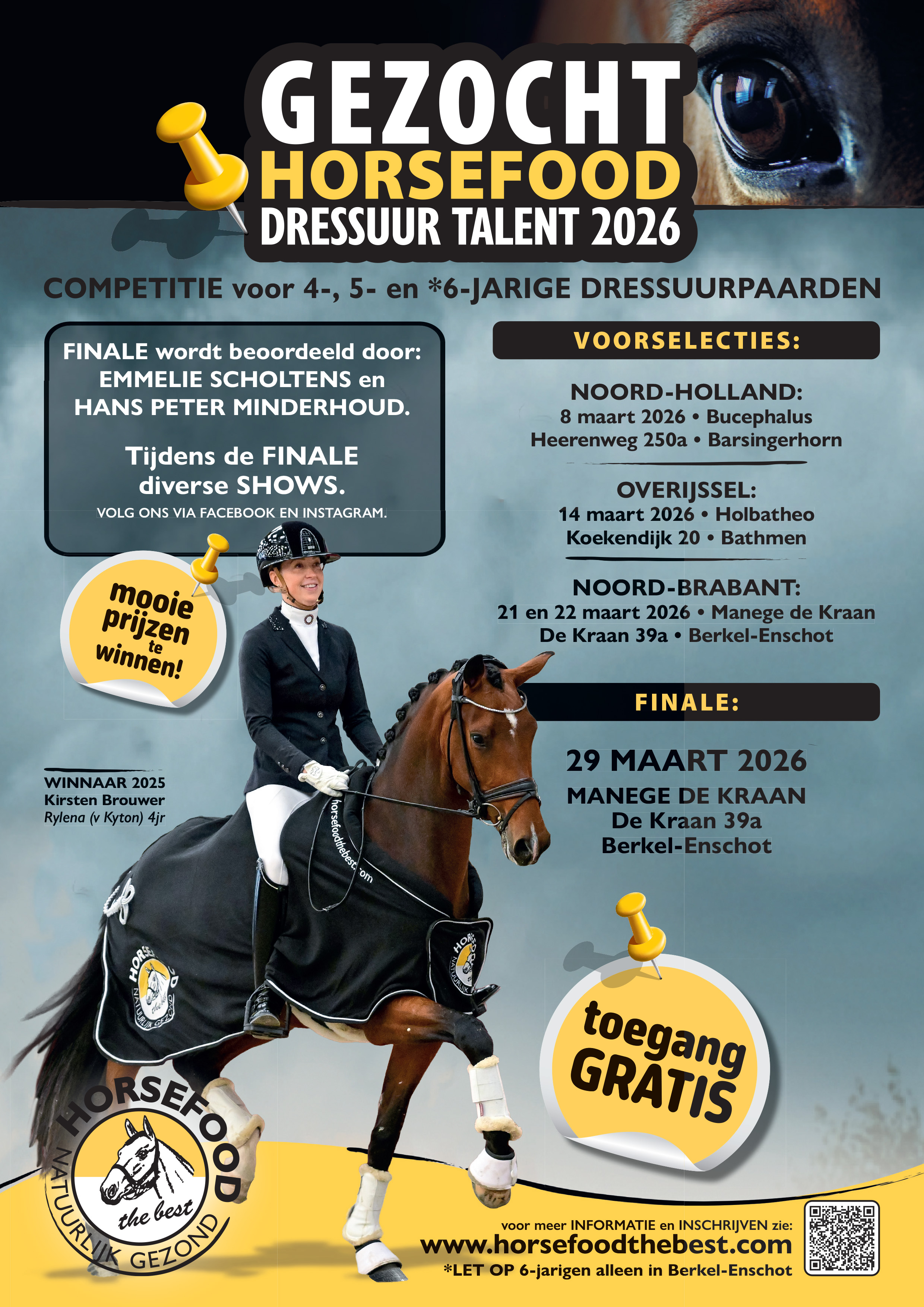 Horsefood Dressuur Talent 2026