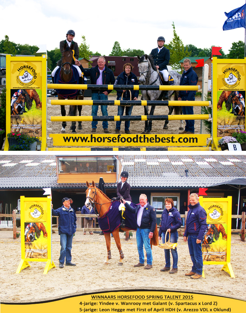 Winnaars Horsefood Spring Talent 2015